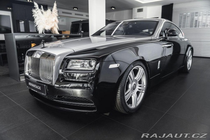 Rolls Royce Wraith Záruka/Starlight/Kamera/V 2015