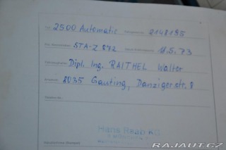 BMW Ostatní modely 2,5   E3   2500 1973