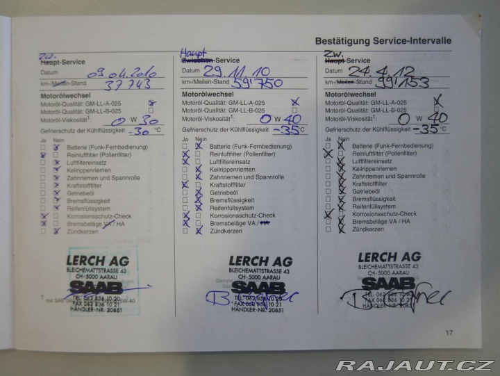 Saab 9-3 Combi 2,8T V6 188kW REZER 2008