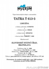 Tatra T613 1989