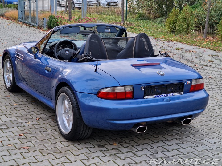 BMW Z3 M kabrio sběratelský kus 1998