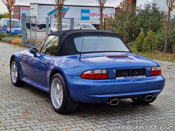 BMW Z3 M kabrio sběratelský kus 1998
