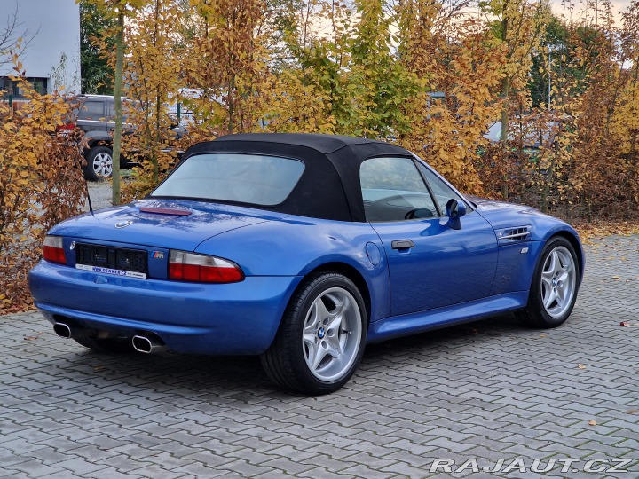 BMW Z3 M kabrio sběratelský kus 1998