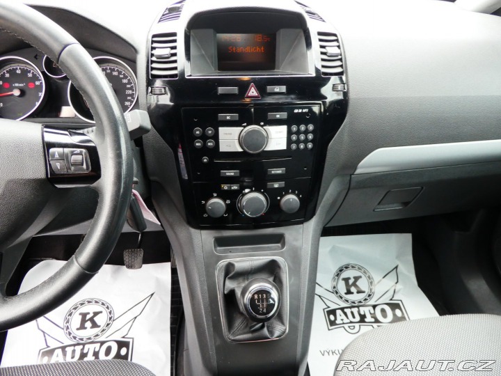 Opel Zafira 1.6i 85kW*ecoFlex*7 míst* 2012