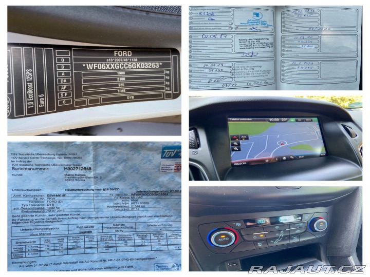 Ford Focus 1.0 Ecoboost 92kw 2016