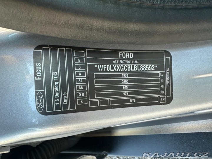 Ford Focus 1.6Tdci 85kw 2011