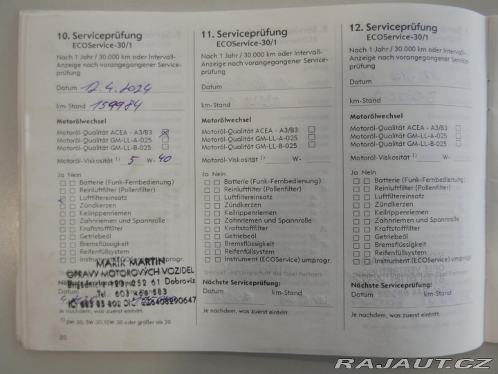 Opel Astra 2,2i Cabrio REZERVACE 2004