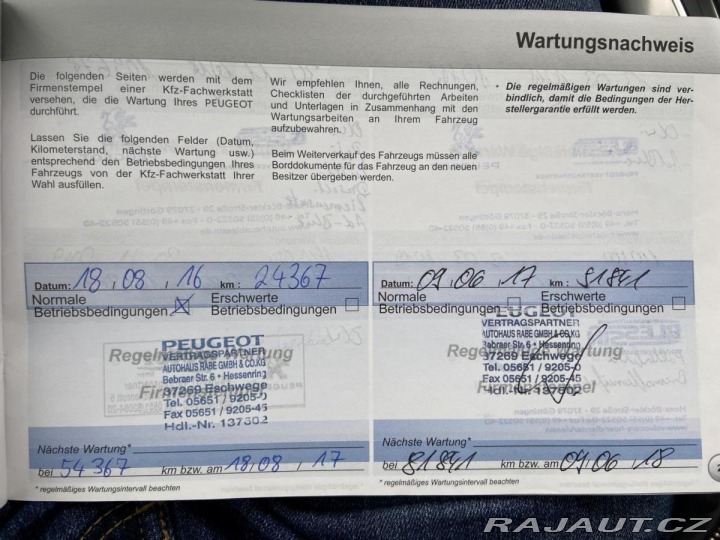 Peugeot 308 2.0Hdi 110kw 2015