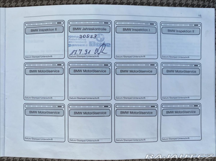BMW 3 2.7 325e 112.356km! Plná 1987
