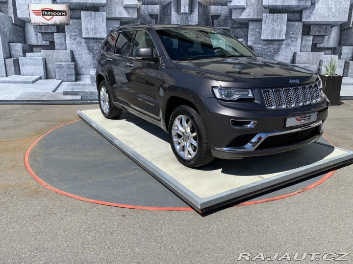 Jeep Grand Cherokee 3.0CRD, SUMMIT, ČR, DPH 2017