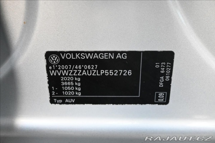 Volkswagen Golf 2,0 TDi 110kW DSG NAVI Zá 2020