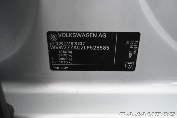 Volkswagen Golf 1,6 TDI 85 kW COMFORTLINE 2020