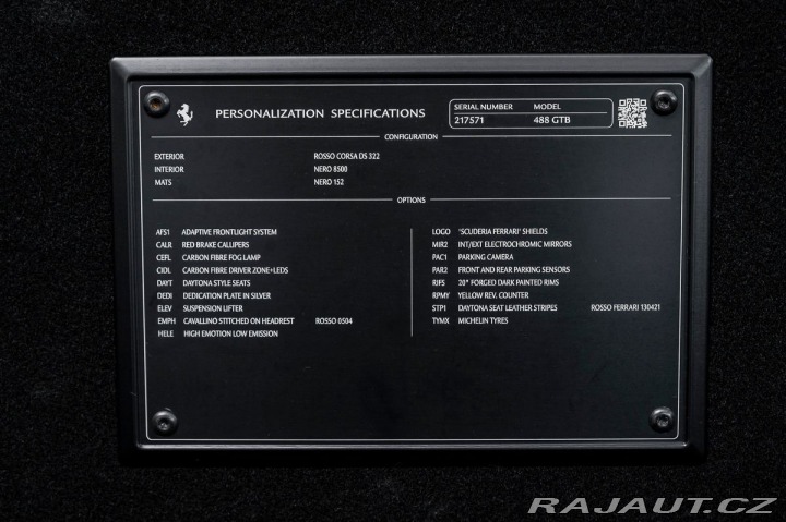 Ferrari 488 GTB Coupé DCT F1/Lift/Kam 1800