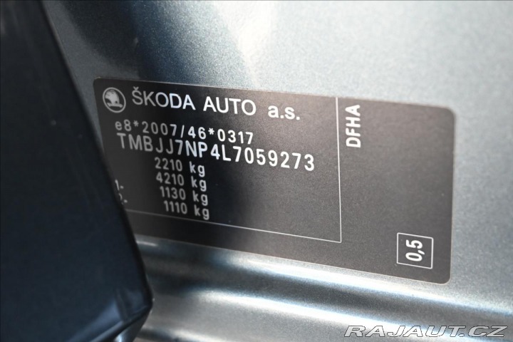 Škoda Superb 2,0 TDI 140 kW DSG NAVI Z 2020