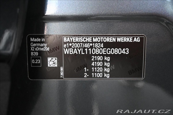 BMW X2 2.0d xDrive 140kW AT8 Adv 2018