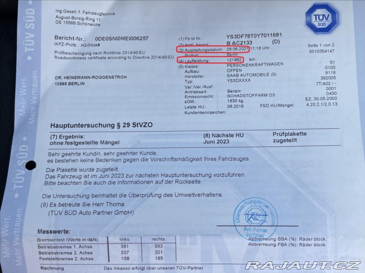 Saab 9-3 2.0 T Automat*REZERVACE! 2000