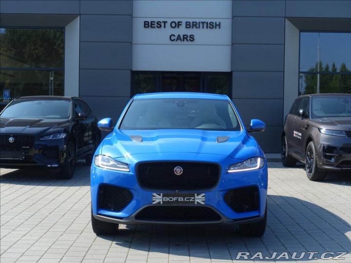Jaguar F-Pace 5,0 SVR, 550HP,1.Maj,ČR,D 2019