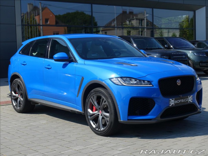Jaguar F-Pace 5,0 SVR, 550HP,1.Maj,ČR,D 2019