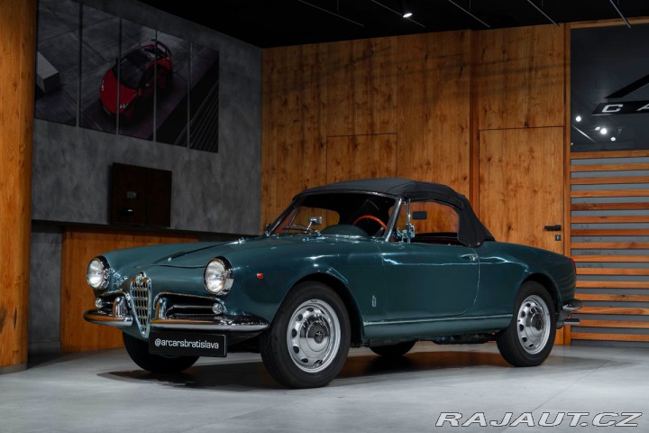 Alfa Romeo Giulietta BR Spider Veloce model 10 1961