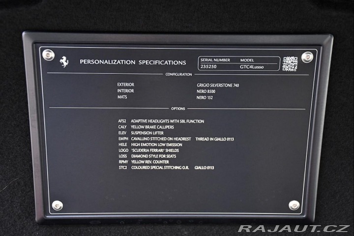 Ferrari Ostatní modely GTC4 Lusso V12 DCT P-DISPLAY LIFT 14 2018