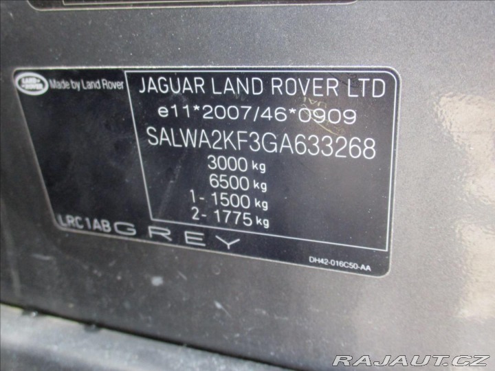 Land Rover Range Rover Sport 3,0 TDV6 HSE 183kw 4WD PA 2015