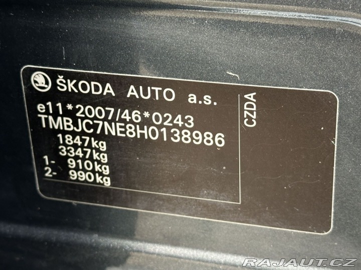 Škoda Octavia 1,4TSI 110kW NAVIGACE TAŽ 2017