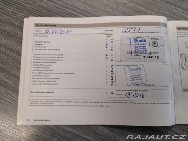 Škoda Octavia DSG 2,0 TDI 110 KW S.K. 2013