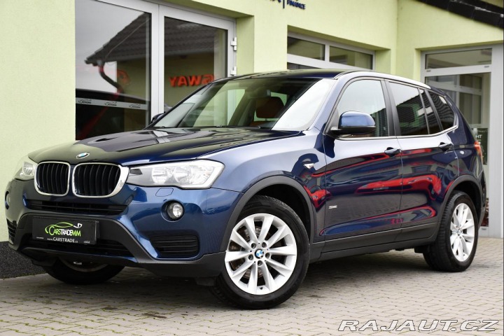 BMW X3 18d AUT. A/C KŮŽE TAŽNÉ 2016