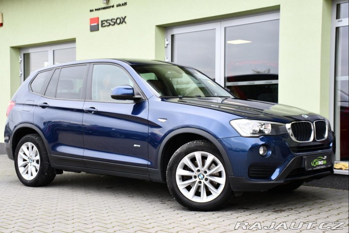 BMW X3 18d AUT. A/C KŮŽE TAŽNÉ 2016
