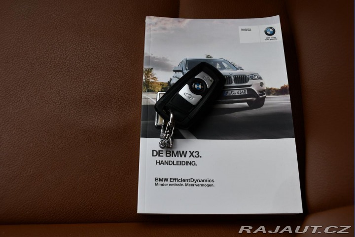 BMW X3 18d AUT. A/C KŮŽE TAŽNÉ 2016