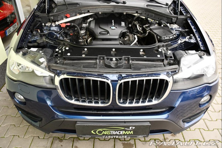 BMW X3 18d AUT. A/C KŮŽE TAŽNÉ 2016