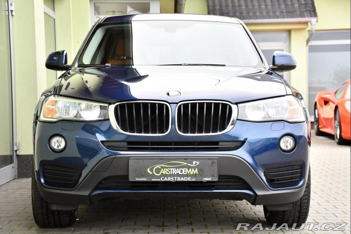 BMW X3 18d AUT. A/C KŮŽE TAŽNÉ 2016