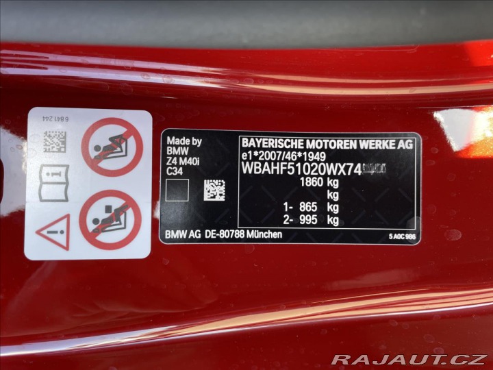 BMW Z4 3,0 M40i M-Sport*Záruka*L 2022