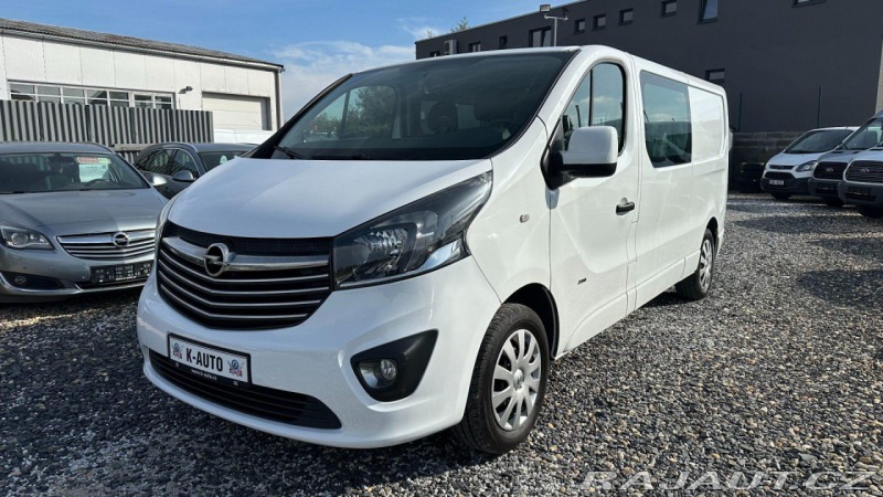 Opel Vivaro 1.6CDTI 70kW*6míst*Klima*