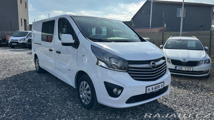 Opel Vivaro 1.6CDTI 70kW*6míst*Klima* 2016