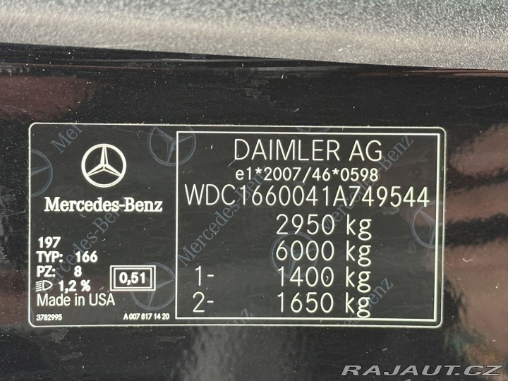 Mercedes-Benz GLE 250D 150kW 4MATIC SERVISK 2016