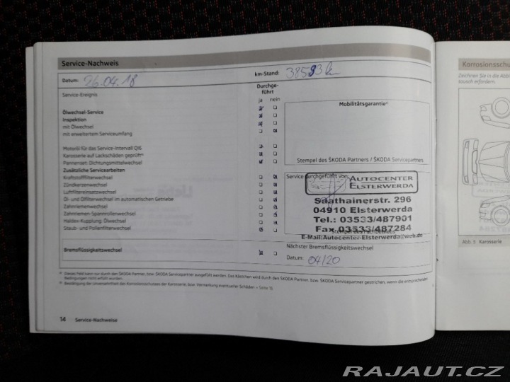 Škoda Rapid 1,6 TDI 66 KW STK AC KM 2013