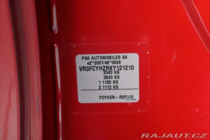Peugeot 508 1,5 HDI 96kW NAVIGACE Zár 2020
