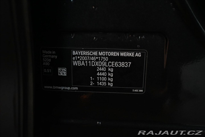 BMW 5 520d MHEV 140kW STEPTRONI 2020