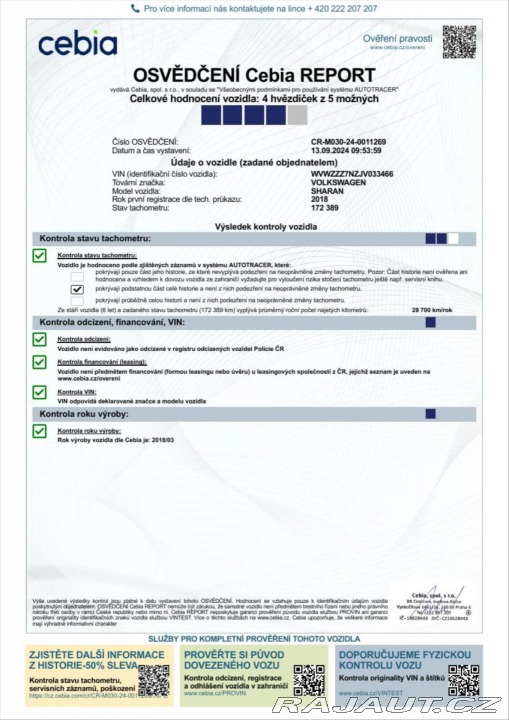 Volkswagen Sharan 2,0 TDi 110kW Comfortline 2018