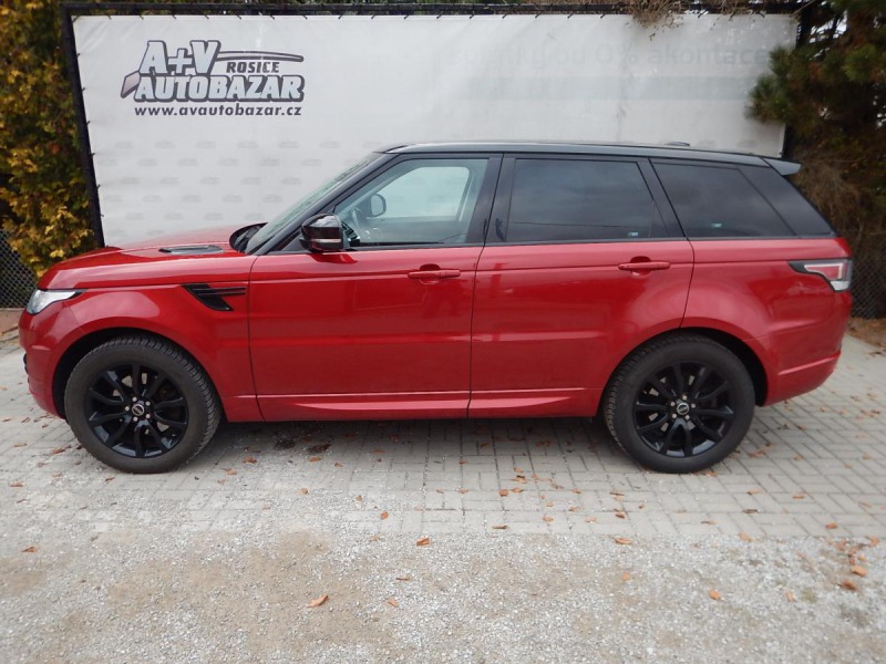 Land Rover Range Rover Sport 3.0 TDV6, ČR, SERVISKA