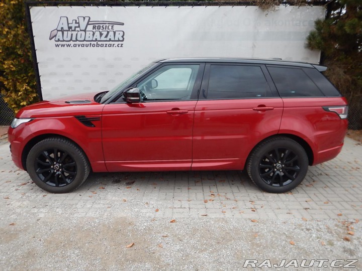 Land Rover Range Rover Sport 3.0 TDV6, ČR, SERVISKA 2016