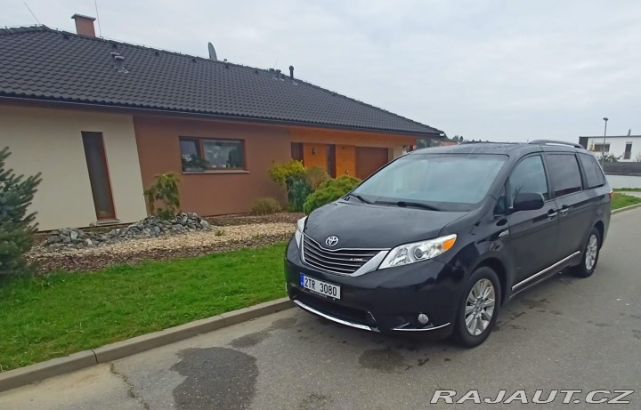 Toyota Ostatní modely Sienna XLE 3.5 V6 VVTi AWD, LPG 2015