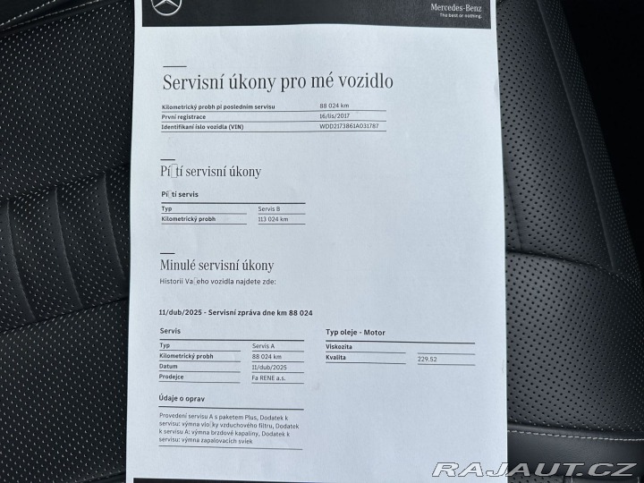 Mercedes-Benz S REZERVOVÁNO, S560 4Matic 2017