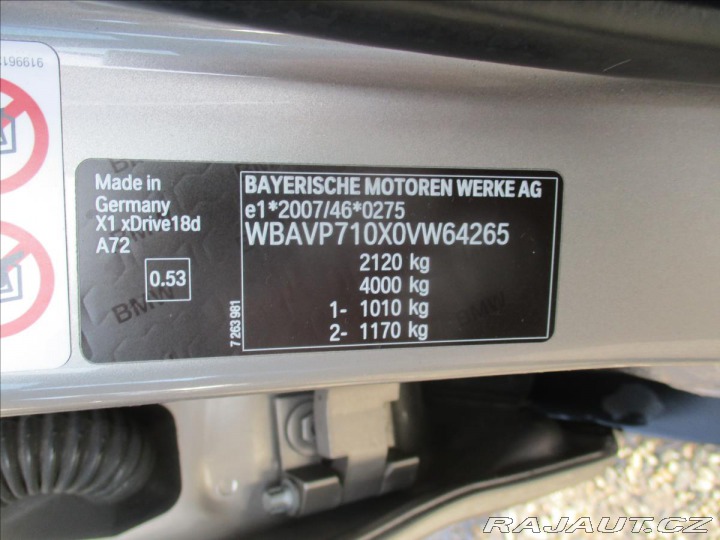 BMW X1 2,0 xDrive18d Futura Pano 2013