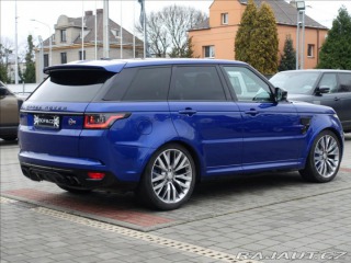 Land Rover Range Rover Sport 5,0 S/C SVR 550HP ČR, DPH 2016