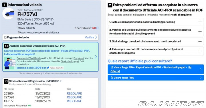 BMW 3 2,0 320d 135kw SportLine 2013