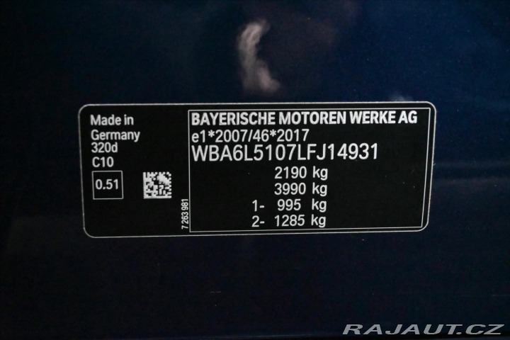 BMW 3 320d 140 kW LED STEPTRONI 2020