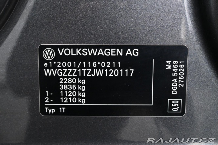 Volkswagen Touran 1,6 TDI 85 kW HIGHLINE 7/ 2019
