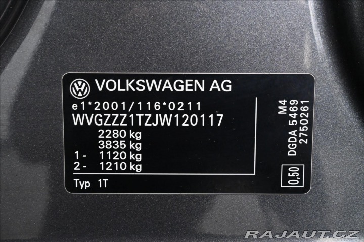 Volkswagen Touran 1,6 TDI 85 kW HIGHLINE 7/ 2019